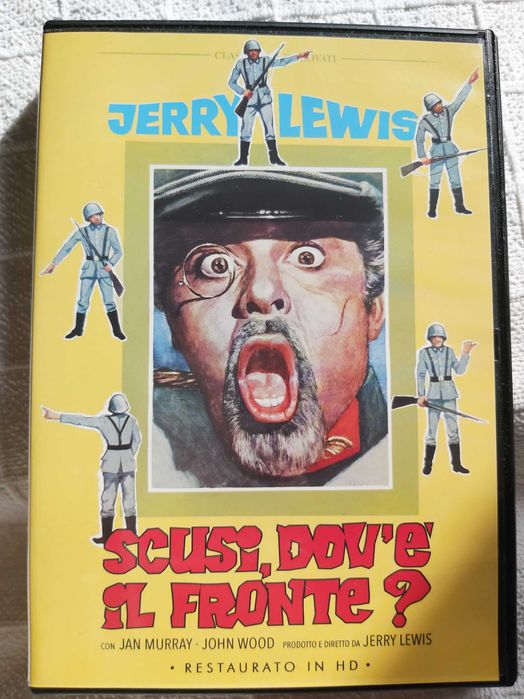 DVD raro Jerry Lewis - Onde Fica a Guerra?