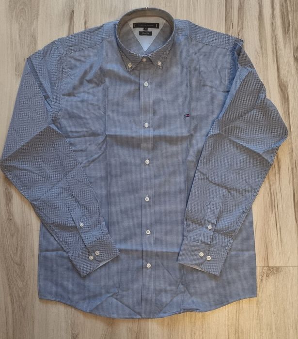 Koszula męska w kratę Tommy Hilfiger  r.M