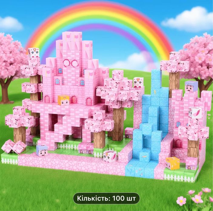 Магнітний конструктор для дівчат