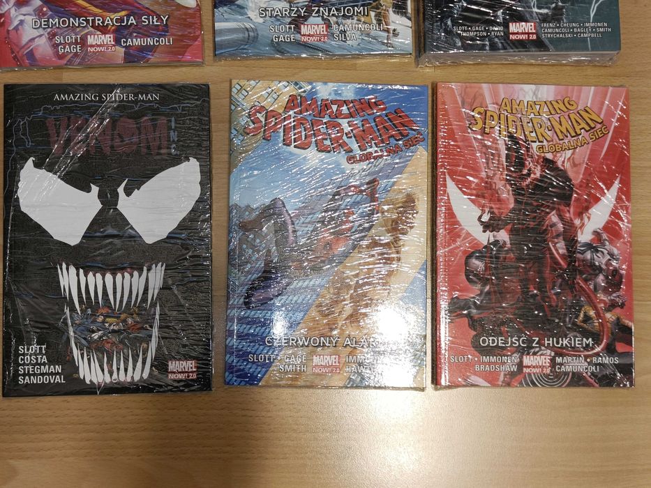 The Amazing Spider-Man: Globalna sieć tom 1-10 Venom Inc. Spisek Klonów