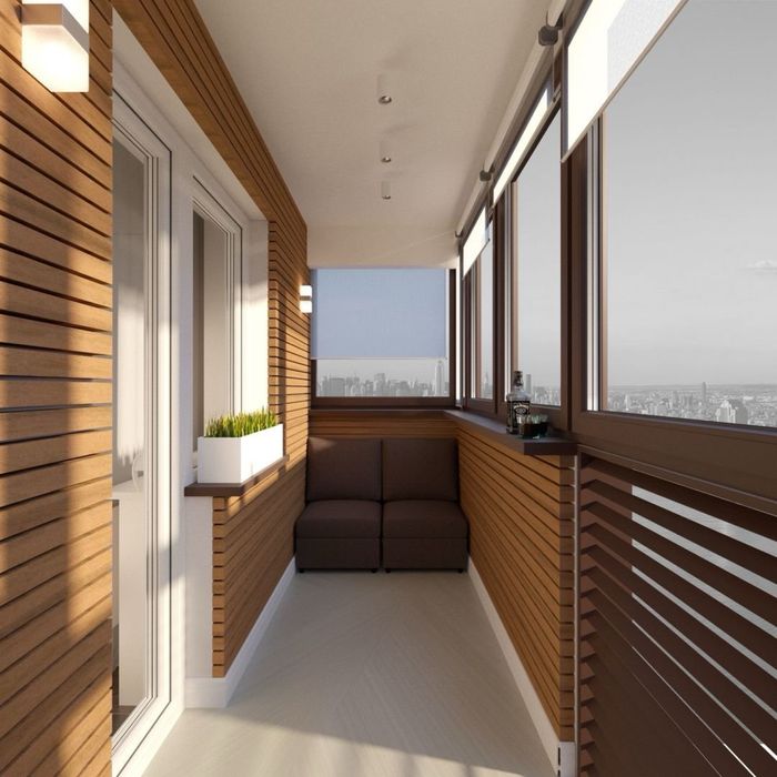 Реконструкція балкону Ремонт / Утеплення Внутрішні роботи Монтаж