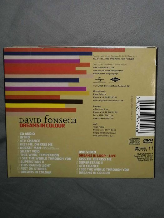 David Fonseca - Dreams In Colour