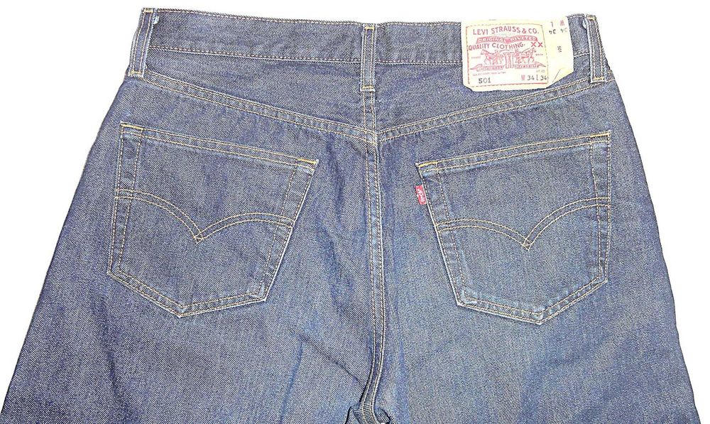 LEVIS 501 - W32 / 34 - L34 - Oryginalne spodnie Jeans - SUPER STAN