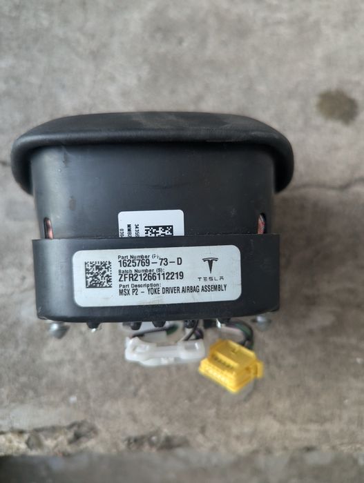 Оригінальна подушка безпеки Airbag Tesla Model S / Model X (Yoke)