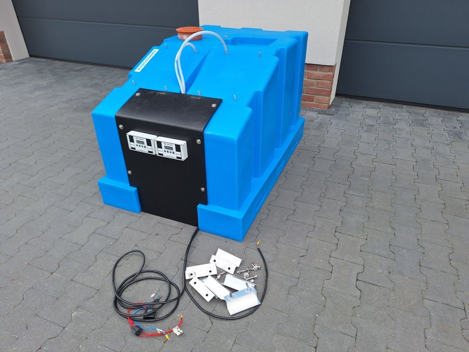 Myjka paneli # OsmoWorks 700L # 2 Pompy 12v # Mobilna