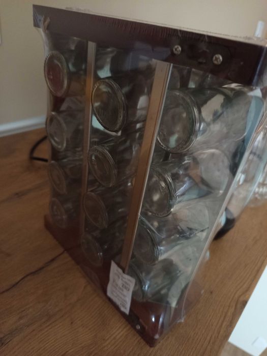 Zestaw pojemników na przyprawy 12 szt Nowy