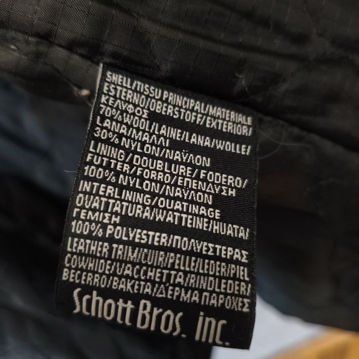 Пальто бушлат schott NYC usa duffle pea coat