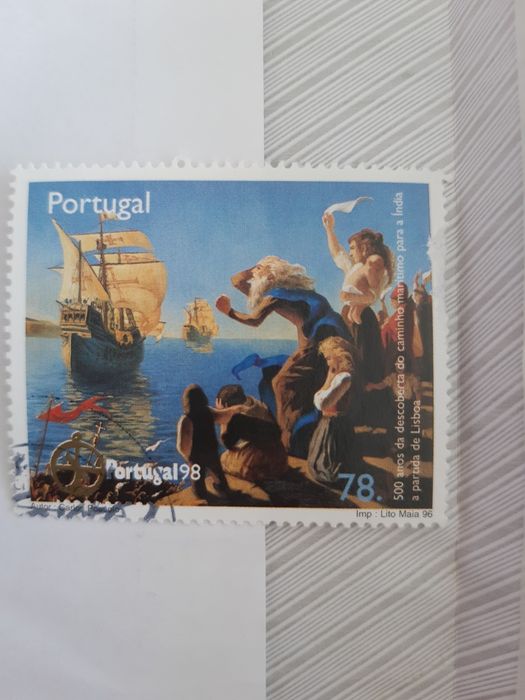 4 selos de coleção 1998