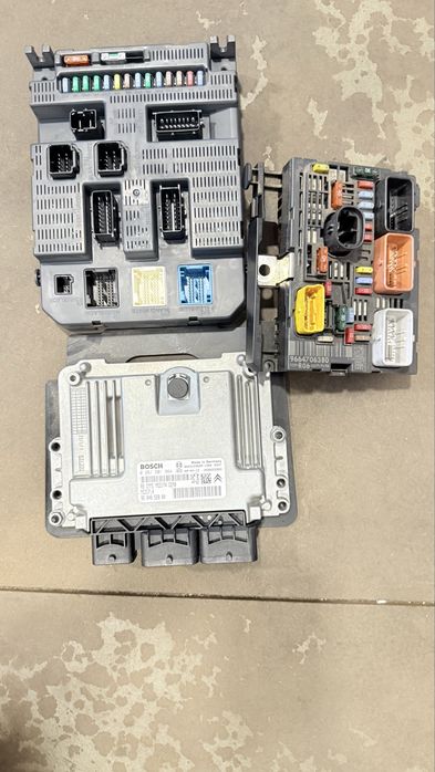 kit imobilizador centralina motor uch e bsi peugeot 308 1.6 turbo