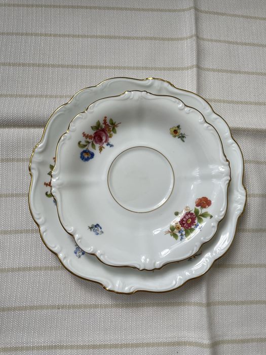 Антикварні тарілки Rosenthal Pompadour Зельб Баварія Німеччина 1920-30-ті