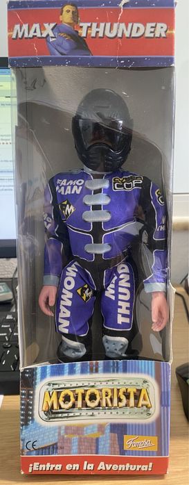 Boneco Max Thunder Motorista