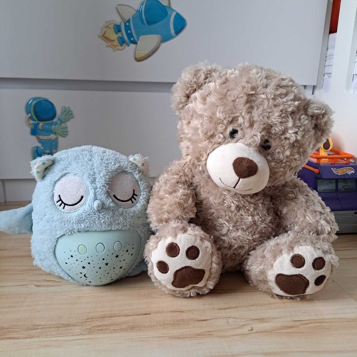 Interaktywny miś projektor sowa