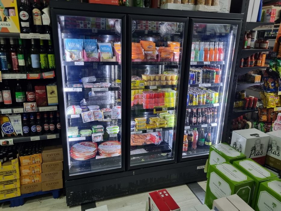 Vitrine frio de 3 portas