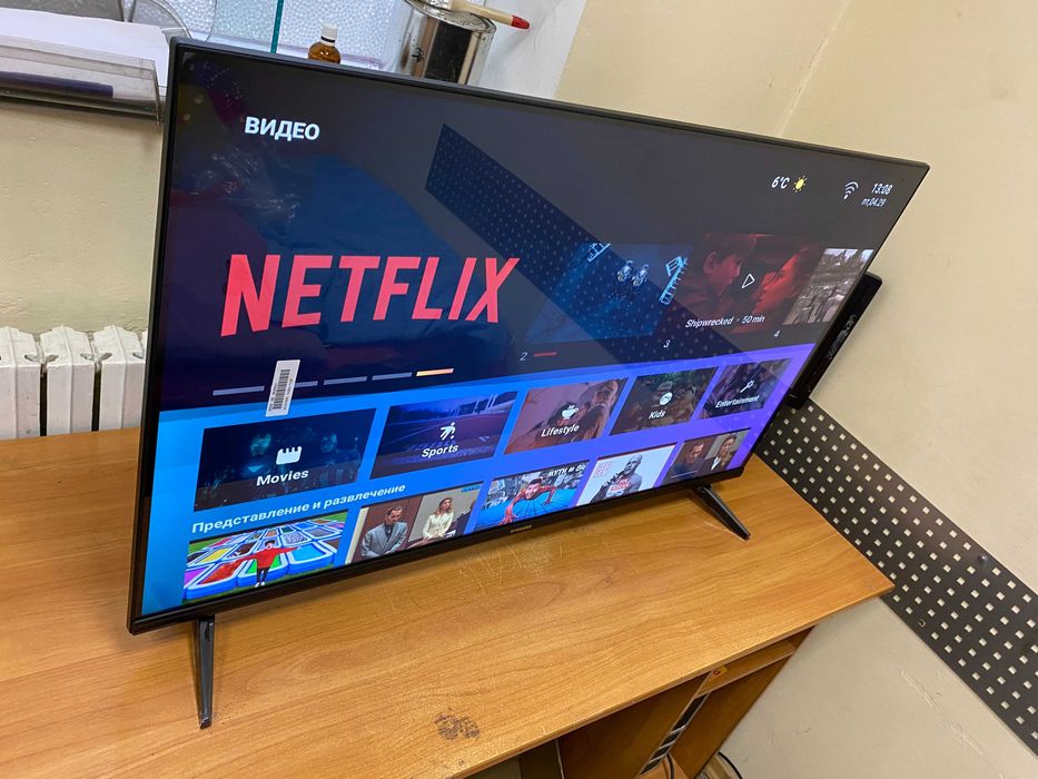 QLED телевизоры Samsung 4K SmartTV 60' ГОЛОСОВОЙ пульт 2/16GB Корея