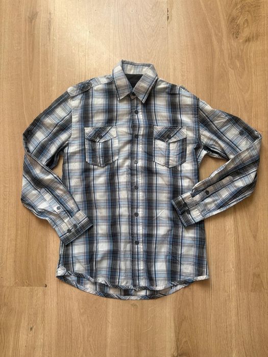 Koszula męska w kratę
