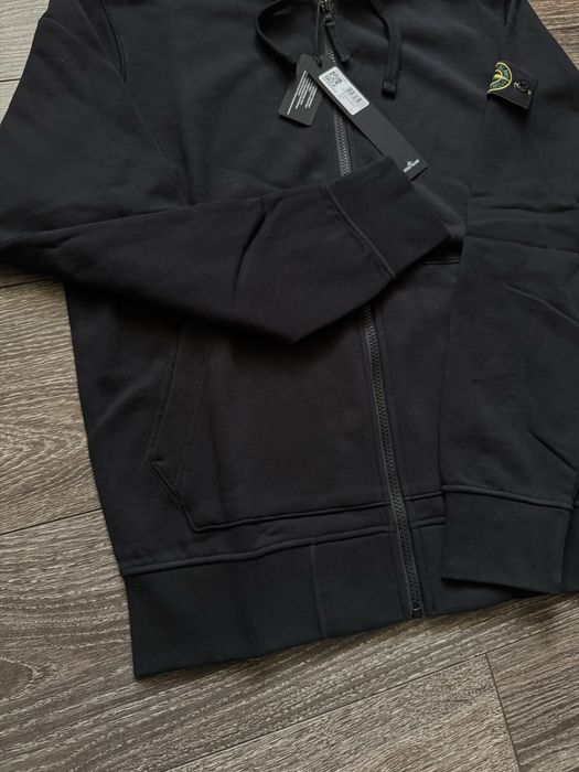 Кофта / Зип-Худи Stone Island Black Original