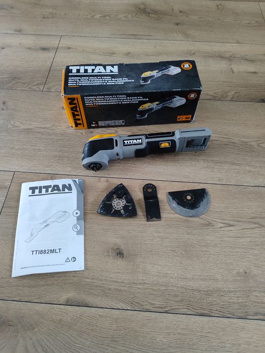 Urządzenie wielofunkcyjne Multitool Titan 18v, rok 2024
Sprzedaję samo