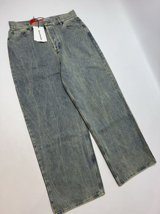 Джинси Acne Studios Washed Blue baggy pants L XL штани vetements