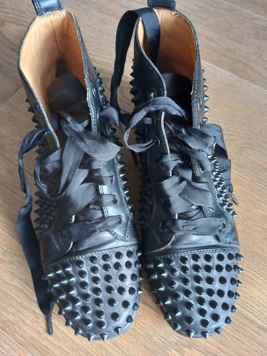 Buty Buty sneakersy Louboutin 41 z ćwiekami Skóra naturalna