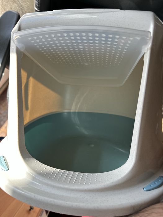 Caixa de Areia Fechada / Casa Toilete para Gato (Galaxy Deluxe)