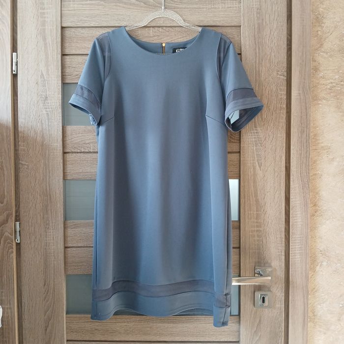 Sukienka   niebieska  xl