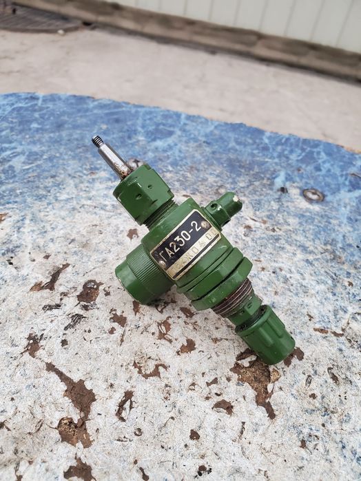 Кран дроссельный ГА-230-2 авиационный самолета АН идеал новый СССР