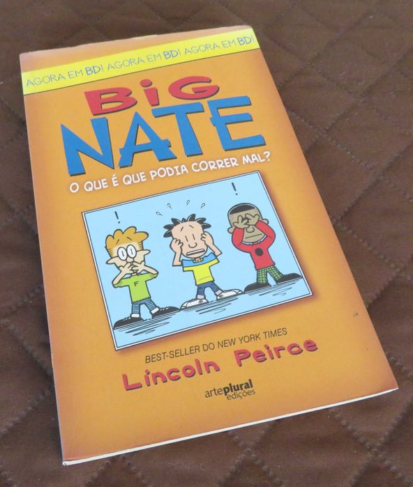 Livro "Agora em bd BIG NATE"