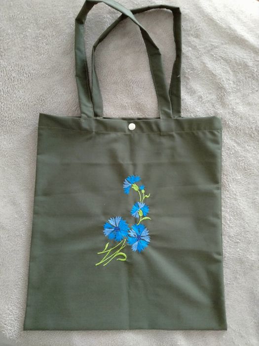 Еко-сумка,шопер з аплікацією