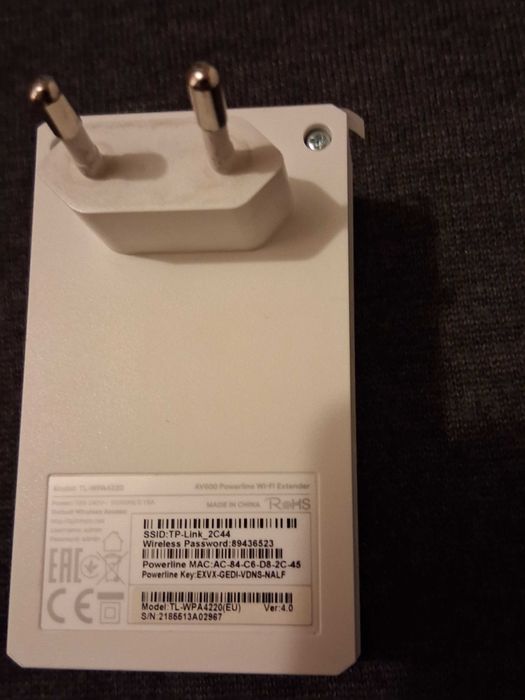 Extensor Universal Wi-Fi TP-Link AV600