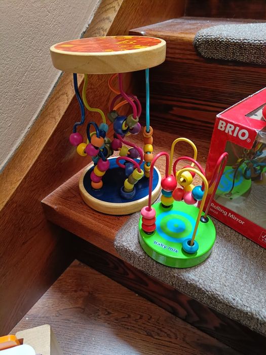 Zabawki drewniane tildo sorter brio wbijak klocki btoys przeplatanka