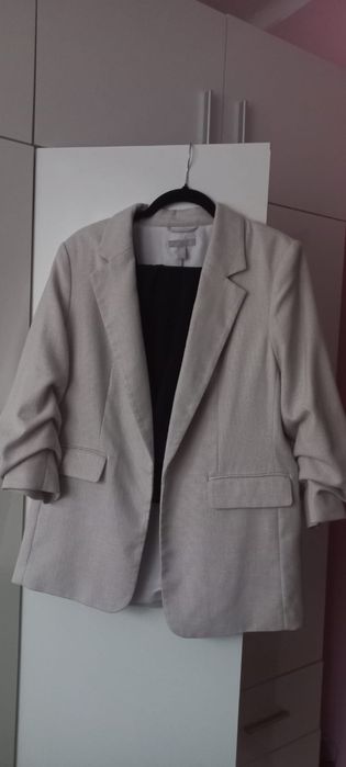 Marynarka damska żakiet H&M bez zapięcia rozm L