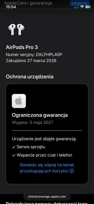 Sprzedam Airpods pro 3