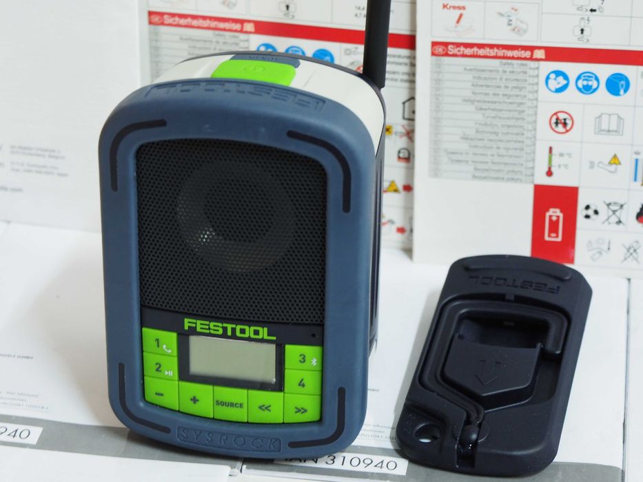 FESTOOL BR 10 radio Bluetooth bez zasilacza i baterii 10.8-12-14,4-18v