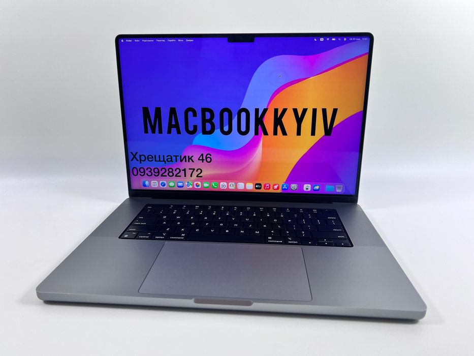MacBook Pro 16 2021 M1 Pro 32GB RAM 512GB SSD Space Gray ГАРАНТІЯ