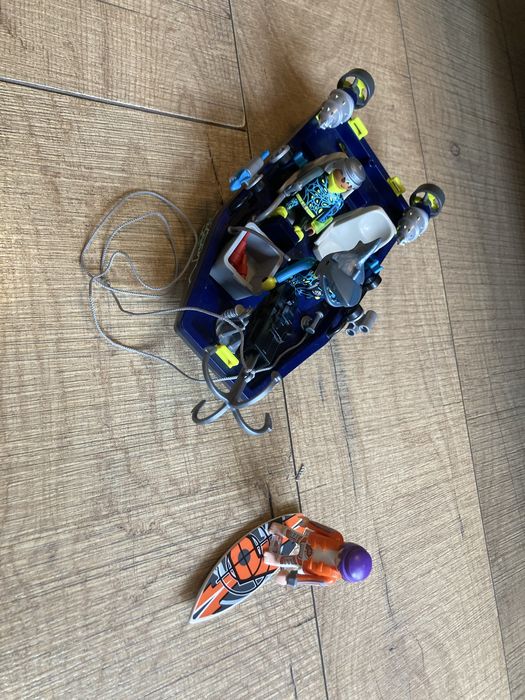 Zestaw playmobil łódka