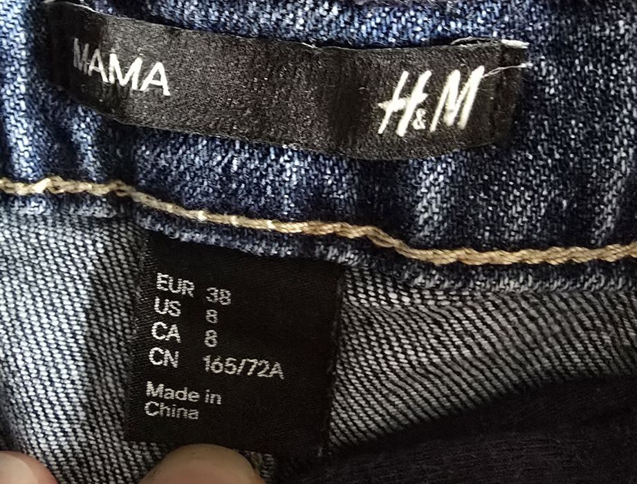H&M-spodnie ciążowe dla kobiety r.38