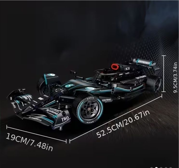 Лего ф1,лего,баліт "мерседес",лего технік,1305 деталей.