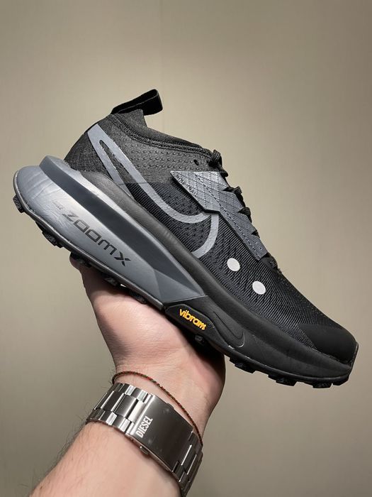Кросівки Nike ZoomX Zegama Trail 2 Black/Grey premium i97 | Кроссовки Найк чоловічі