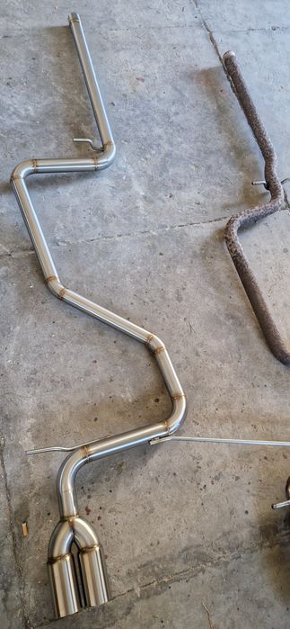 Straight Pipe Audi A3 8P 1.9 / 2.0 TDI – stal nierdzewna | P&P
