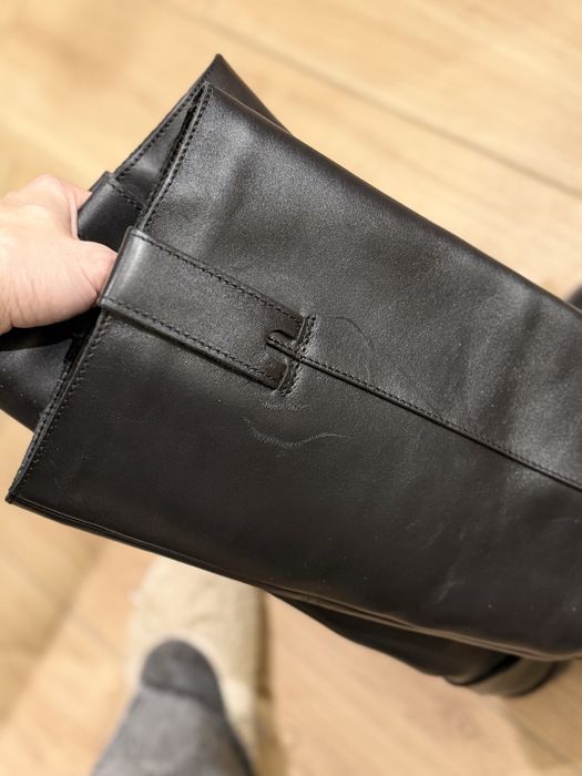 Чоботи шкіряні mango манго