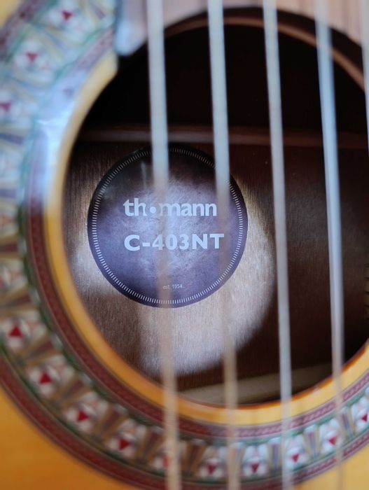 Gitara klasyczna 3/4 Thomann C-403 NT ZESTAW