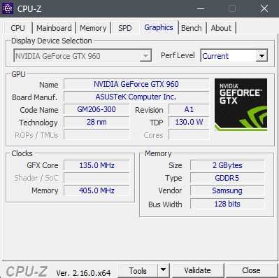 ASUS GeForce GTX 960 2 GB GDDR5