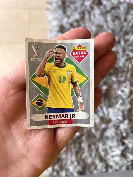 Cromo mundial 2022 Neymar Prata