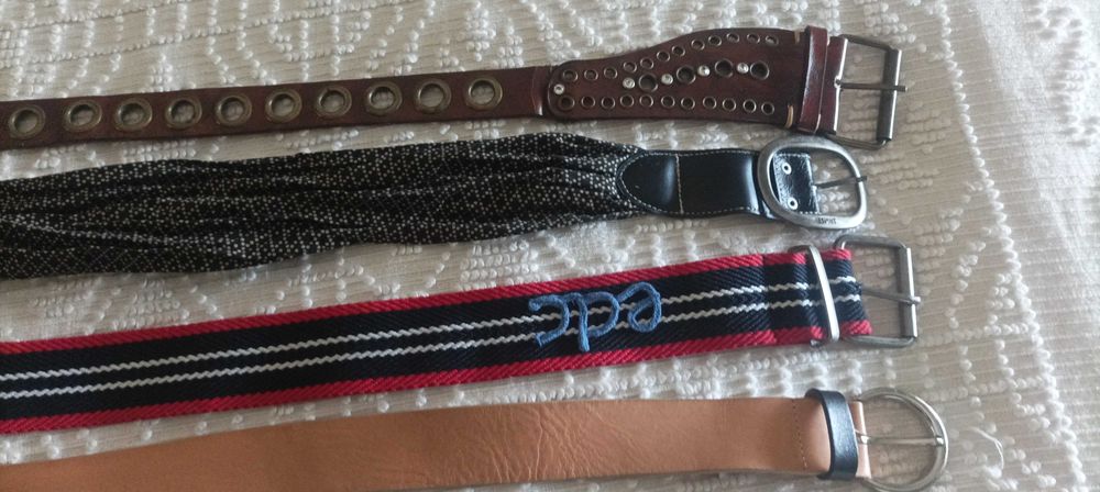 Cintos variados de senhora