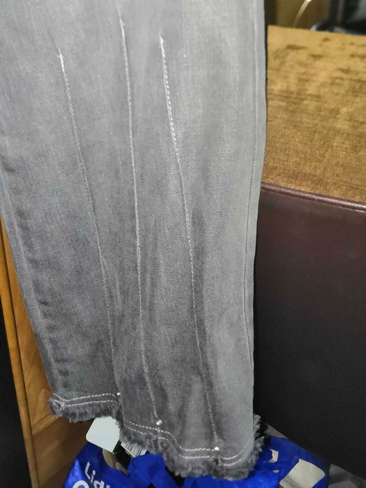 Colete de ganga trabalhado