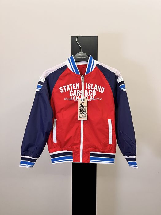 Нова двостороння вітрівка-бомбер Glo-Story для хлопчика 128 см 7-8 р.