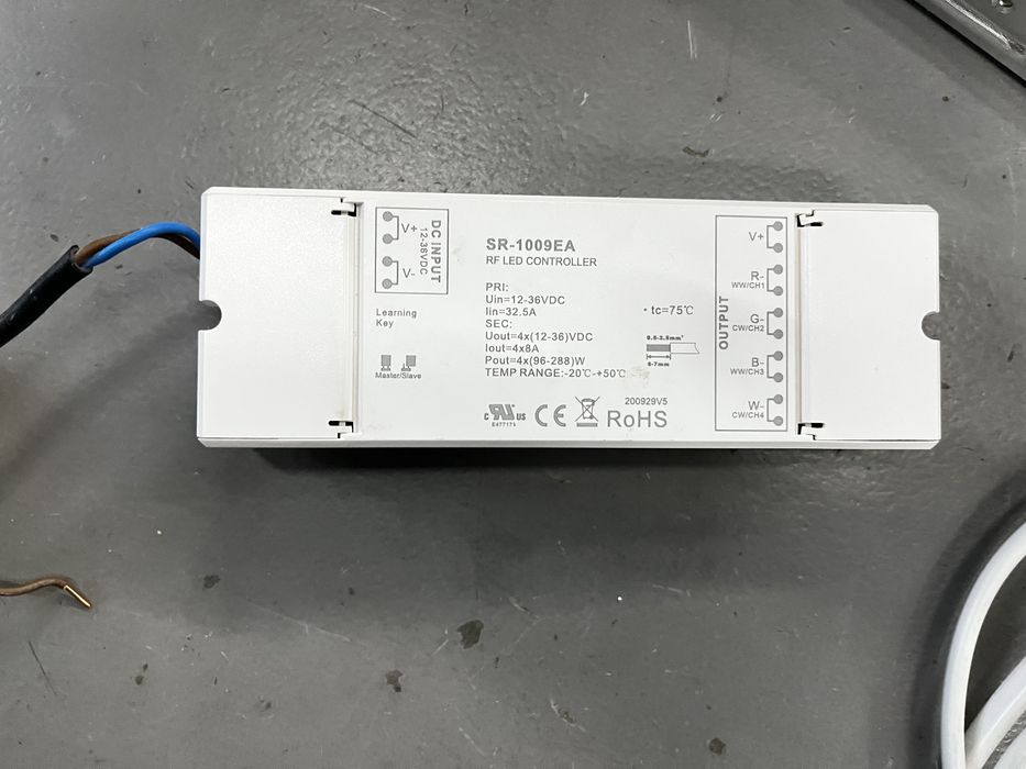 Led контролер-приймач SR-1009EA з блоком живлення та пультом