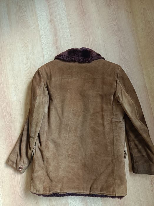 Excelente casaco pele c/pêlo vintage 70s