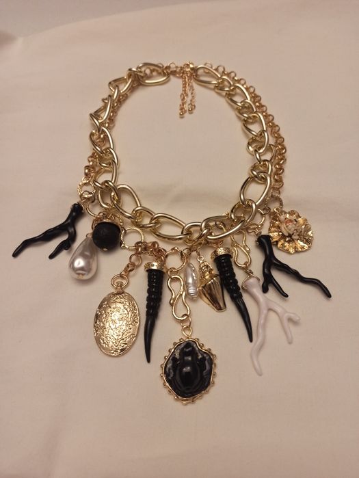 Zara naszyjnik 2 sztuki