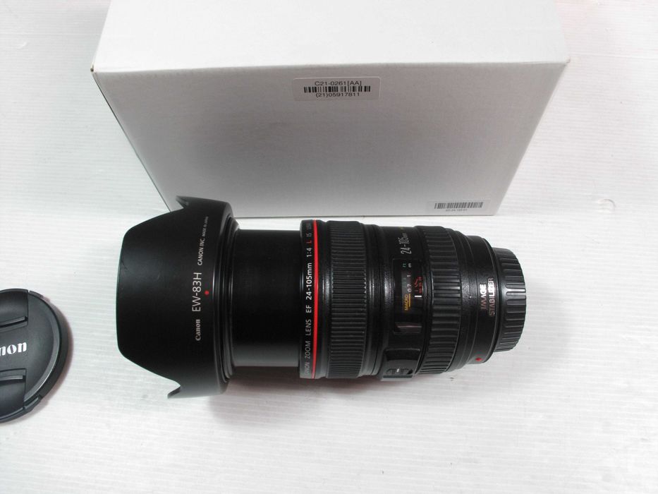 Canon 24-105 L IS tudo excelente condição como se pode ver nas fotos